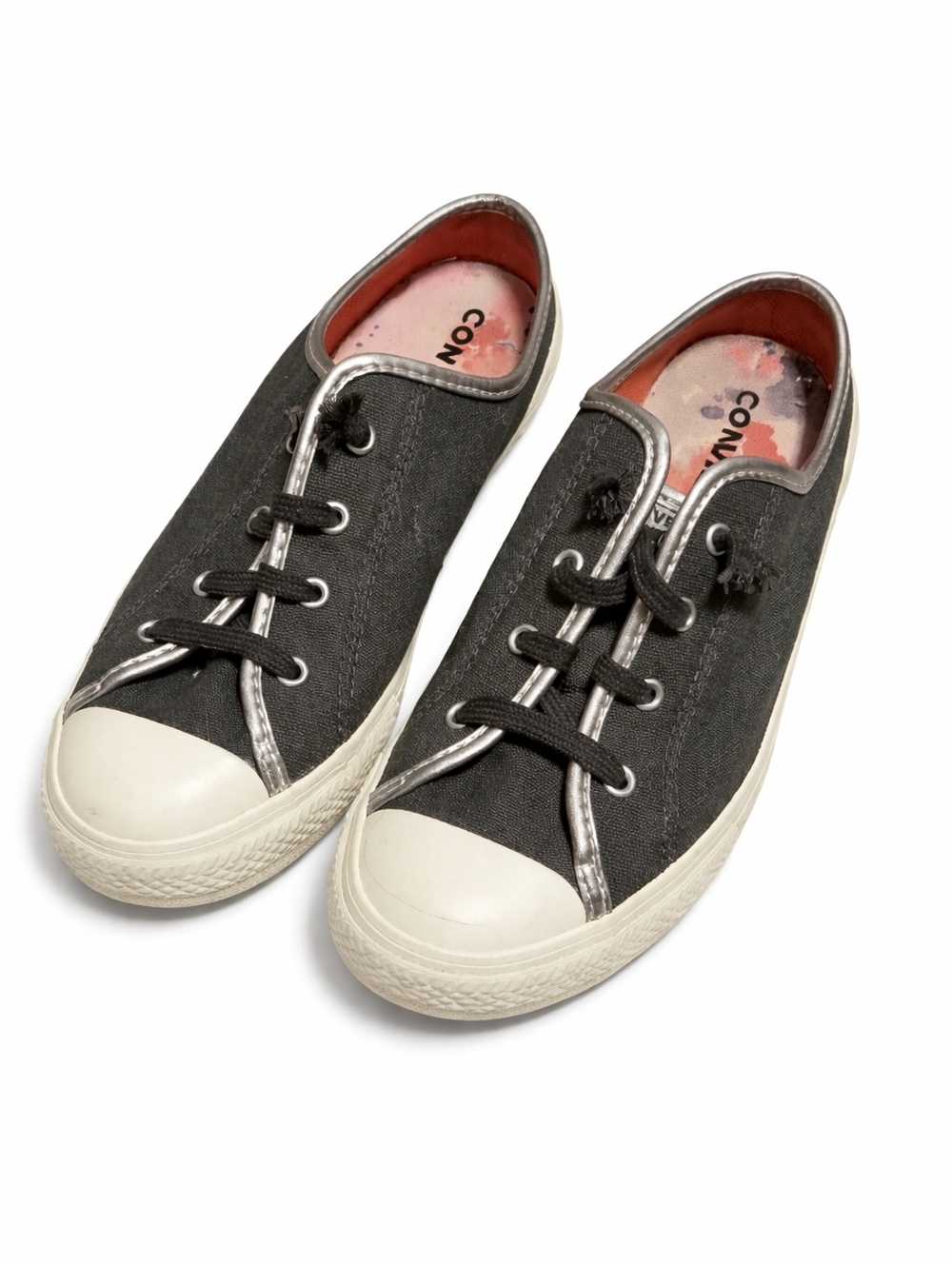 Converse Chuck Taylor All Star Dainty Mule Sneakers Grey Canvas Slip On